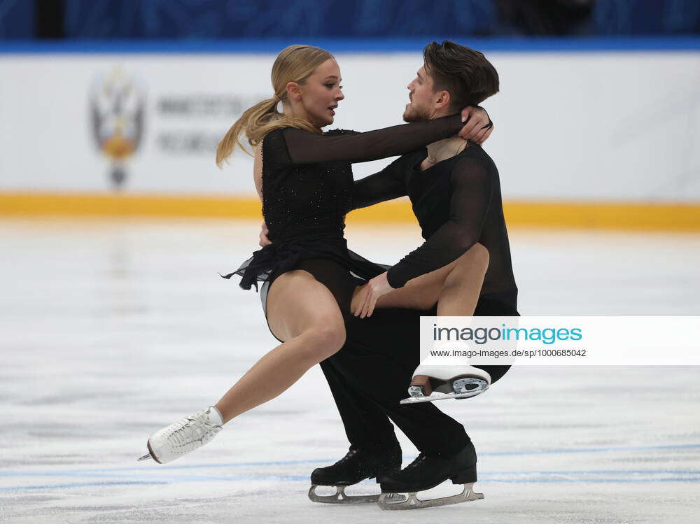 Ice Dancers Alexandra Stepanova And Ivan Bukin Perform During A Free ...