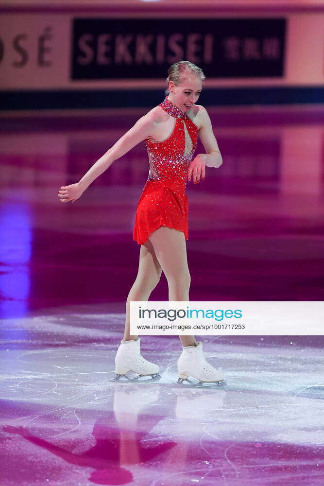 Bradie TENNELL USA, during the Exhibition Gala at the ISU World Figure