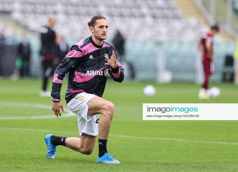 Turin, Italy: Adrien Rabiot of Juventus FC warms up during the Serie A ...