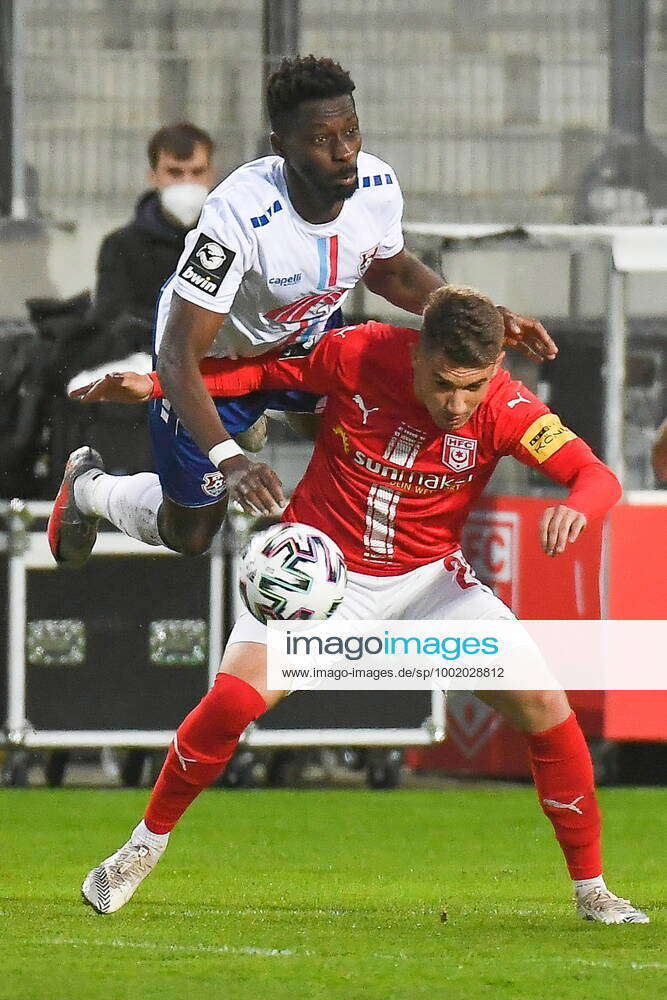 Julian Guttau HFC Takes Assani Lukimya Uerdingen On His Back HFC ...