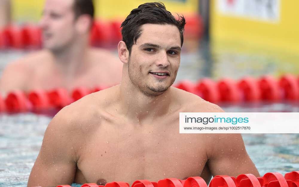 French professional swimmer Florent Manaudou (2014 07 05) Swimmer Florent  Manaudou attending the