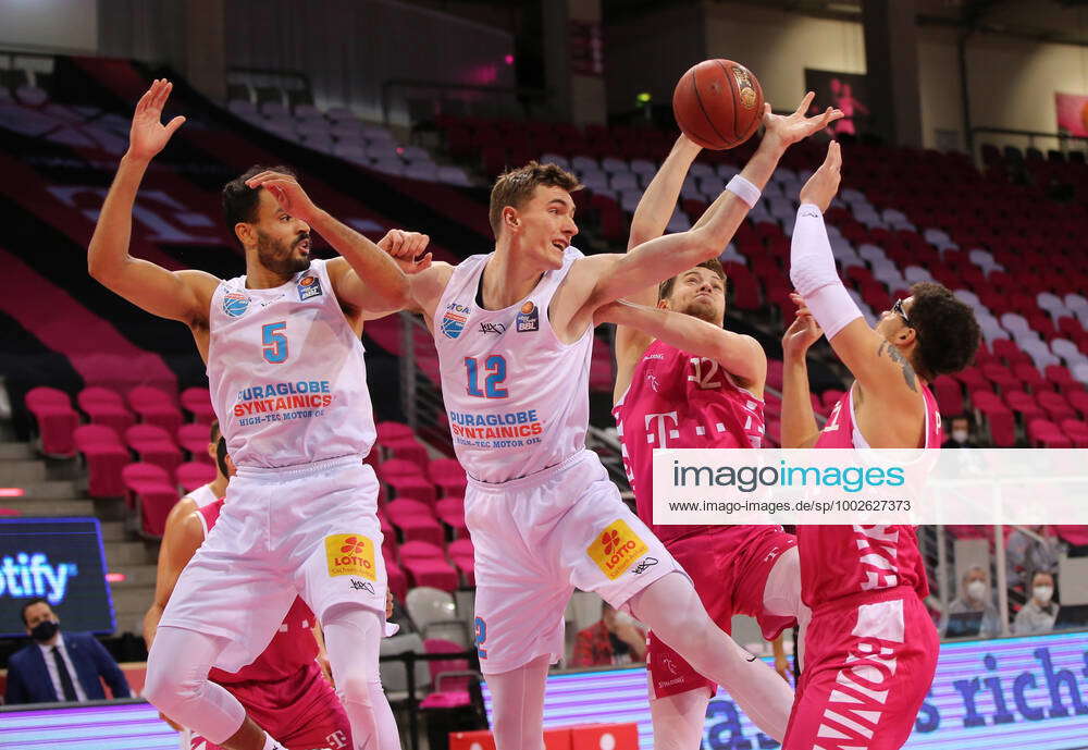 Bonn, Germany, 14 02 2021, Matchday 19, Telekom Dome, Basketball ...