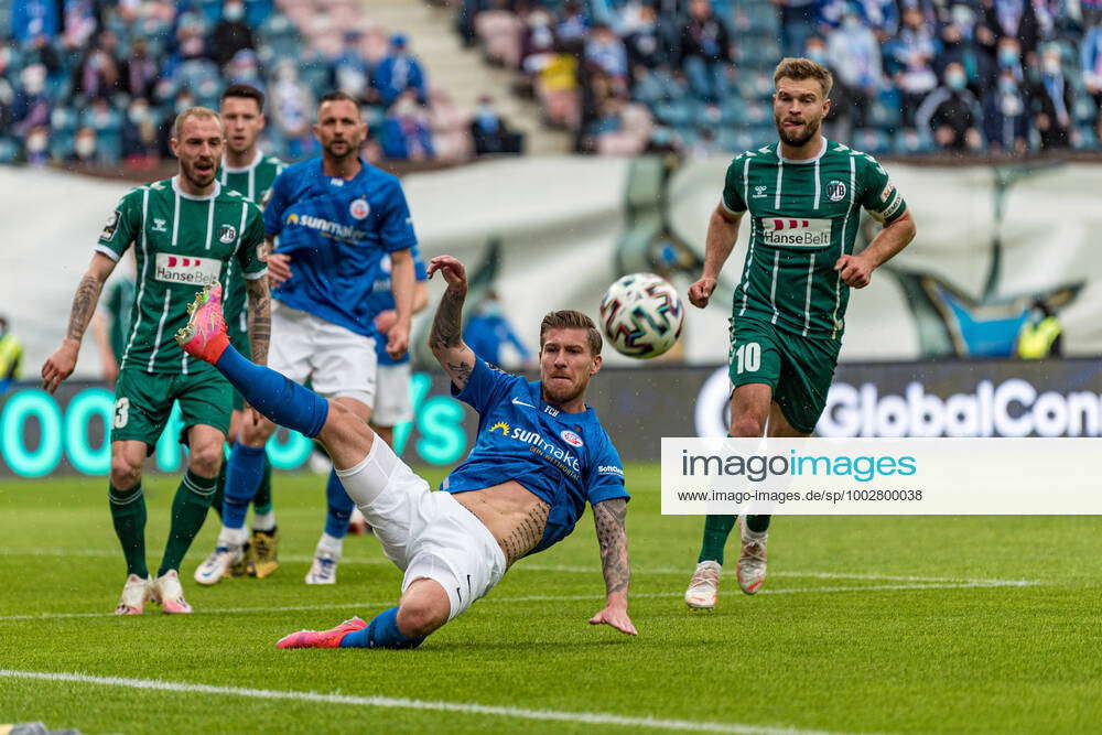 Rostock, Germany 22 May 2021 3 Liga 2020 2021 FC Hansa Rostock Vs VfB ...