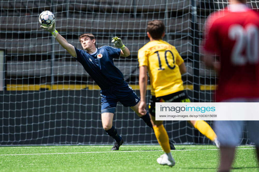 210605 Kalmars goalkeeper Oscar Bouyer during the football match in P19