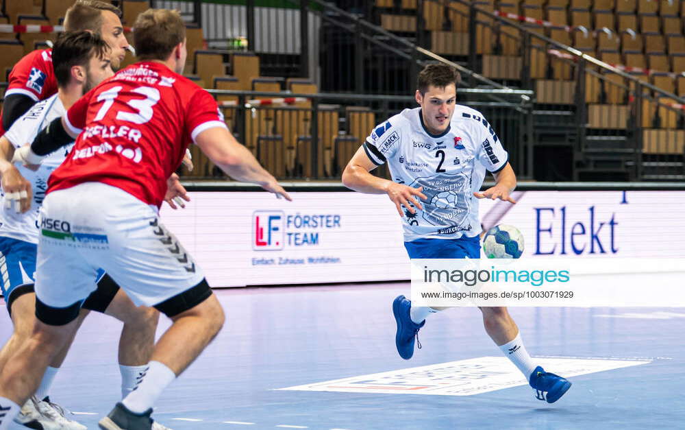 2 Handball Bundesliga TV Huettenberg HSV Hamburg, 08 06 21 Merlin Fuß 2 ...