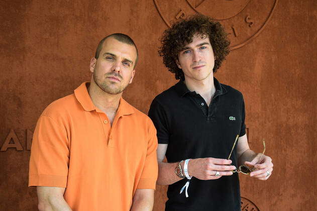 Feder et Cesar Laurent de Rummel CELEBRITES : Roland Garros 2021 ...