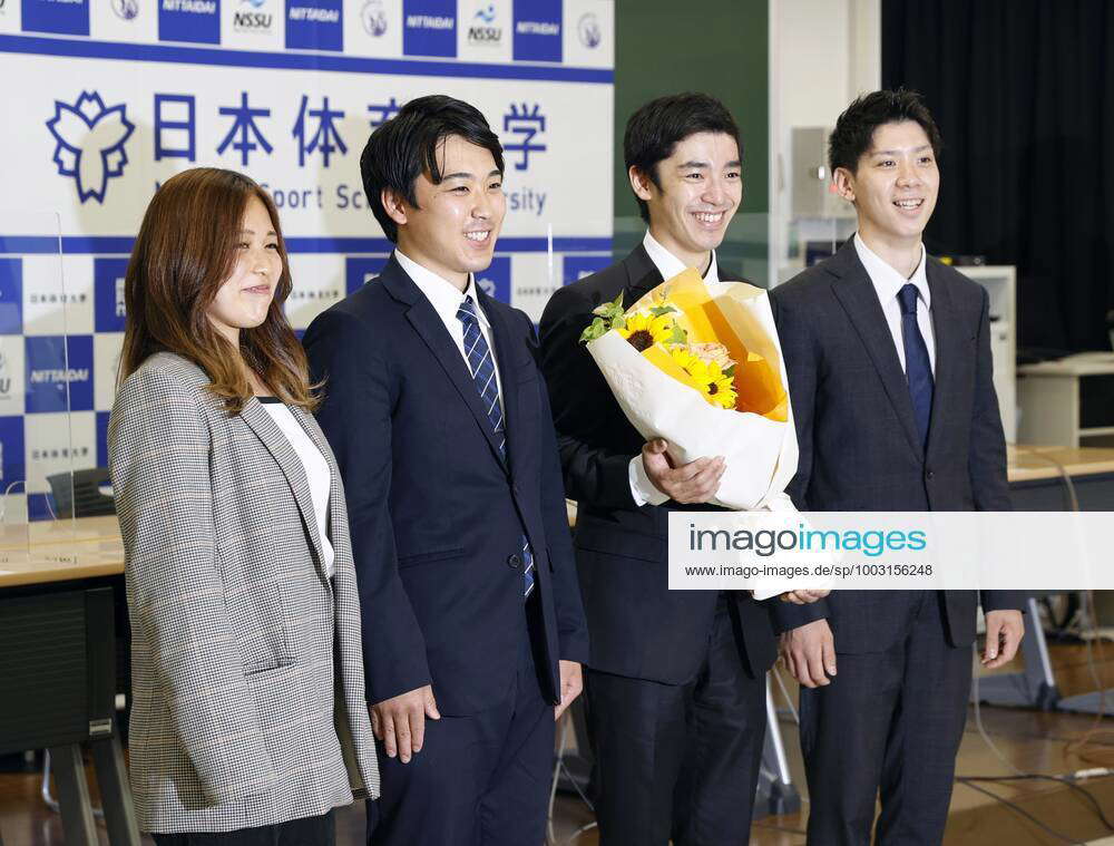 Gymnastics Japan s Shirai retires from competition Japanese gymnast Kenzo Shirai 2nd from R