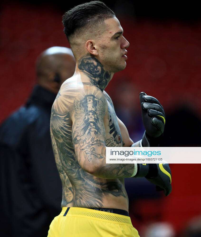 Tattoos Ederson Goalkeeper Manchester City Editorial Stock Photo - Stock  Image | Shutterstock