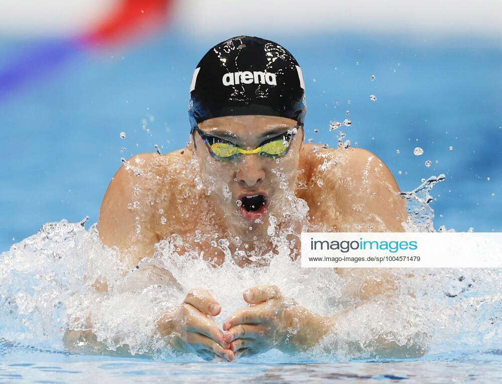 Tokyo Olympics Swimming Japan s Daiya Seto swims breaststroke in the