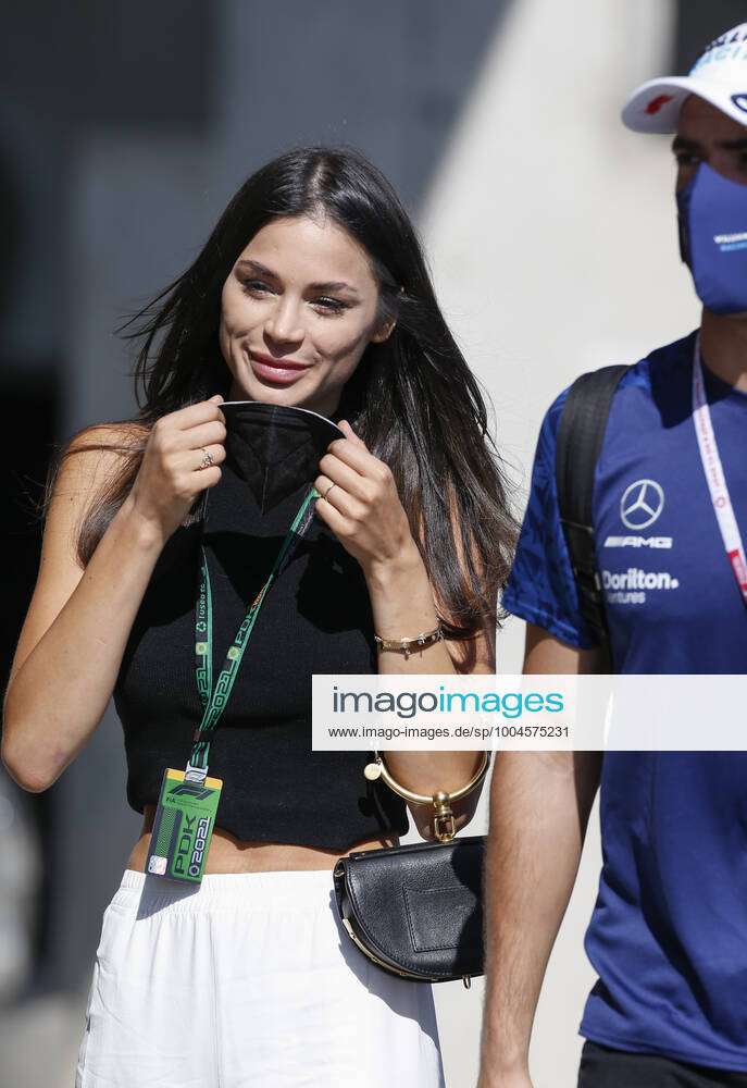 6 Nicholas Latifi (CAN, Williams Racing) and his girlfriend Sandra ...