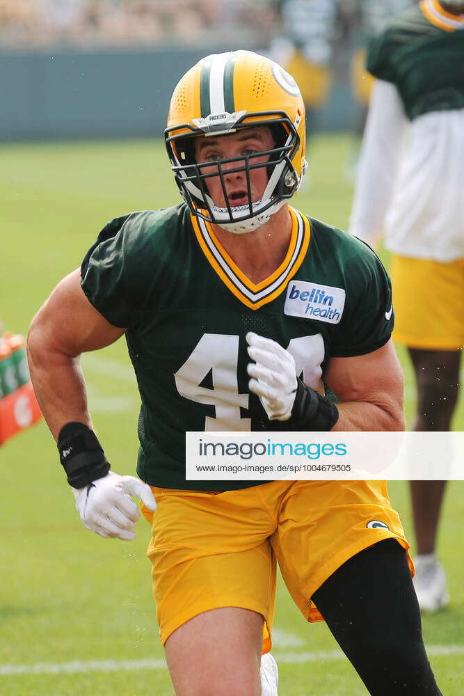 ASHWAUBENON, WI - JULY 31: Green Bay Packers linebacker Ty Summers