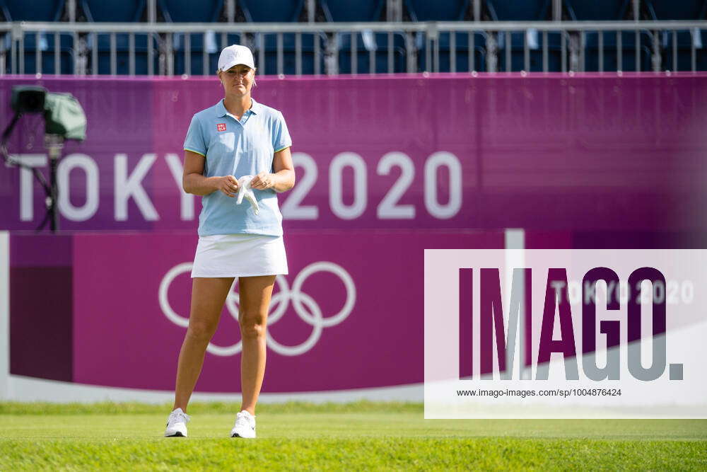 210804 Anna Nordqvist of Sweden competes in Women s Individual Golf ...