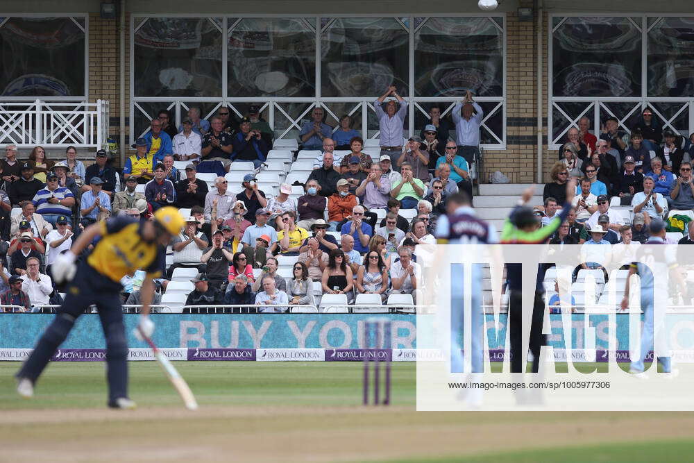 Glamorgan v Durham - Royal London One Day Cup Fans clap during the ...