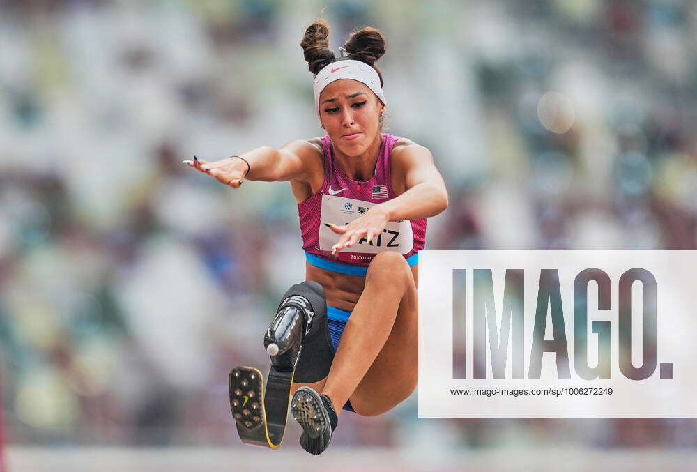 August 28, 2021: Beatriz Hatz from USA at longjump during athletics at ...