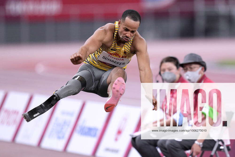 SCHAEFER Leon Team Germany Mens Long Jump 2nd place PARALYMPICS TOKYO ...