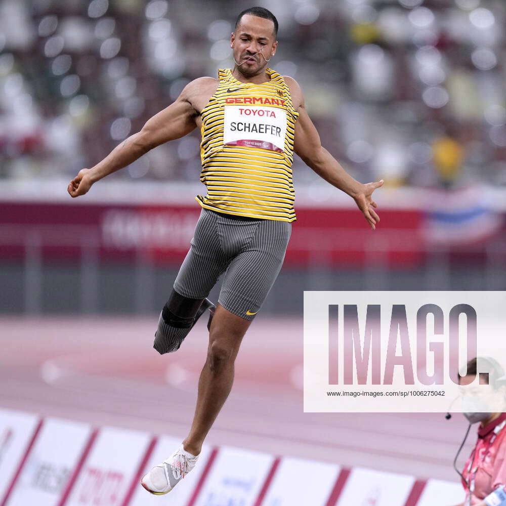 SCHAEFER Leon Team Germany Mens Long Jump 2nd place PARALYMPICS TOKYO ...