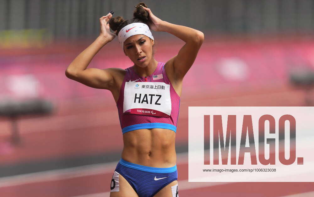 Beatriz Hatz from USA at 200m during athletics at the Tokyo Paralympics