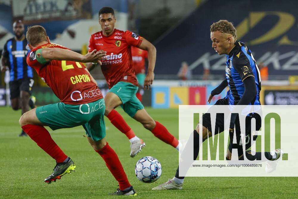 Noa Lang of Club Brugge during the Jupiler Pro League match