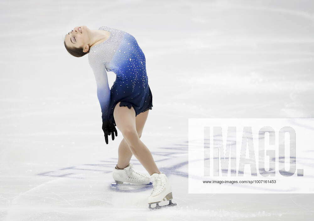 YaeMia Neira of Chile during women short program at the Figure skating