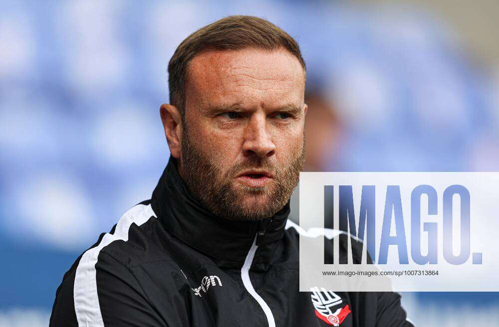 Mandatory Credit Photo By Paul Currie Shutterstock 12538753ab Bolton Wanderers Manager Ian Evatt