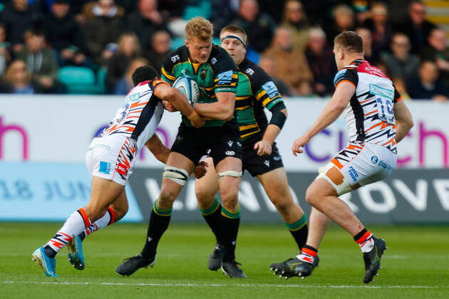 David Ribbans Rugby 30th October 2021; Cinch Stadium at Franklin Gardens, Northampton ...