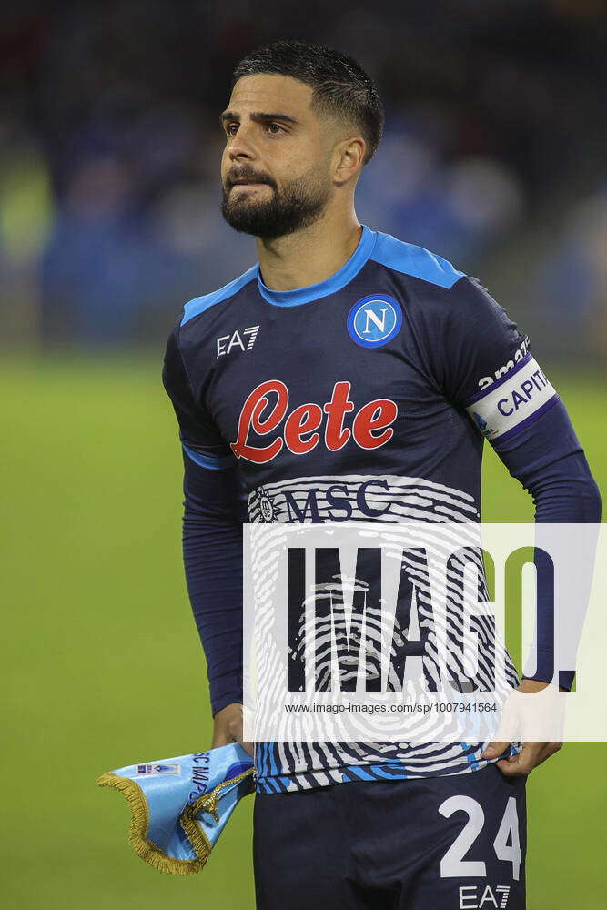 SSC NAPOLI LORENZO INSIGNE # 24 SIGNED JERSEY 