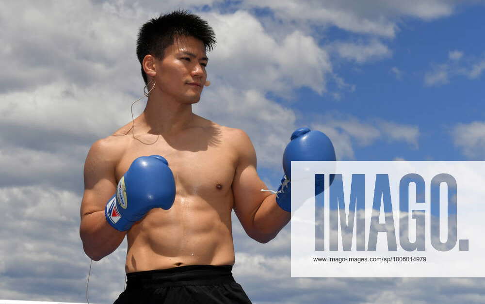 BOXING TSZYU INOUE TRAINING, Japanese boxer Takeshi Inoue during an ...