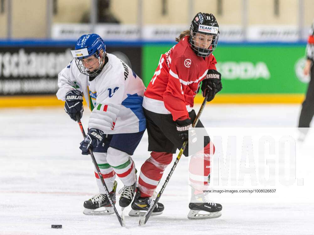 Ice hockey, Eishockey Olympic Qualification, AUT vs ITA FUESSEN