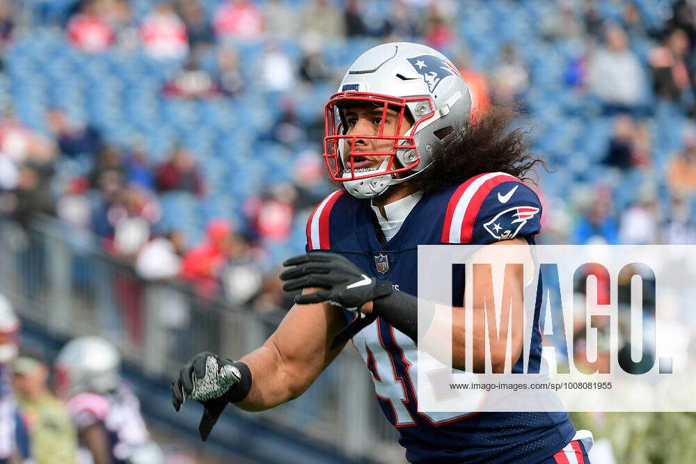 November 14, 2021: New England Patriots Linebacker Jahlani Tavai (48 ...