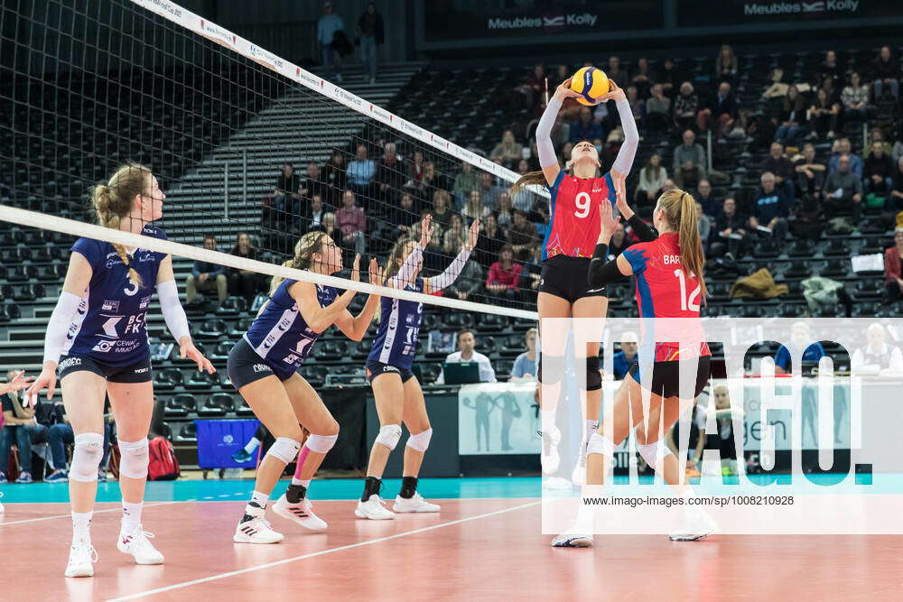 Volleyball CEV Cup TS Volley Duedingen vs PVK Olymp Praha Aneta ...