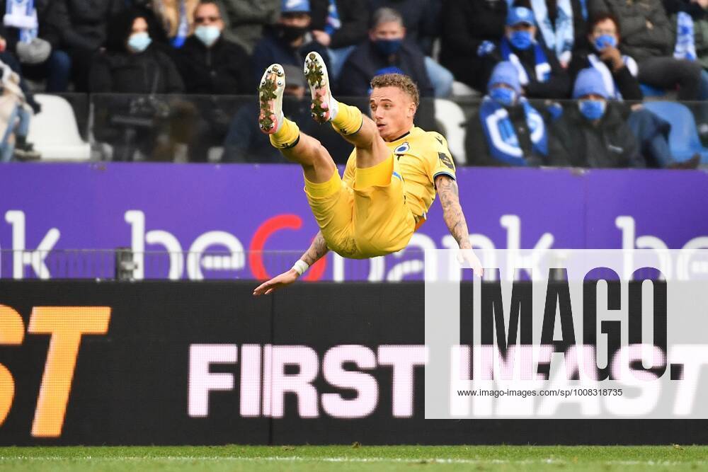 Noa Lang of Club Brugge during the Jupiler Pro League match