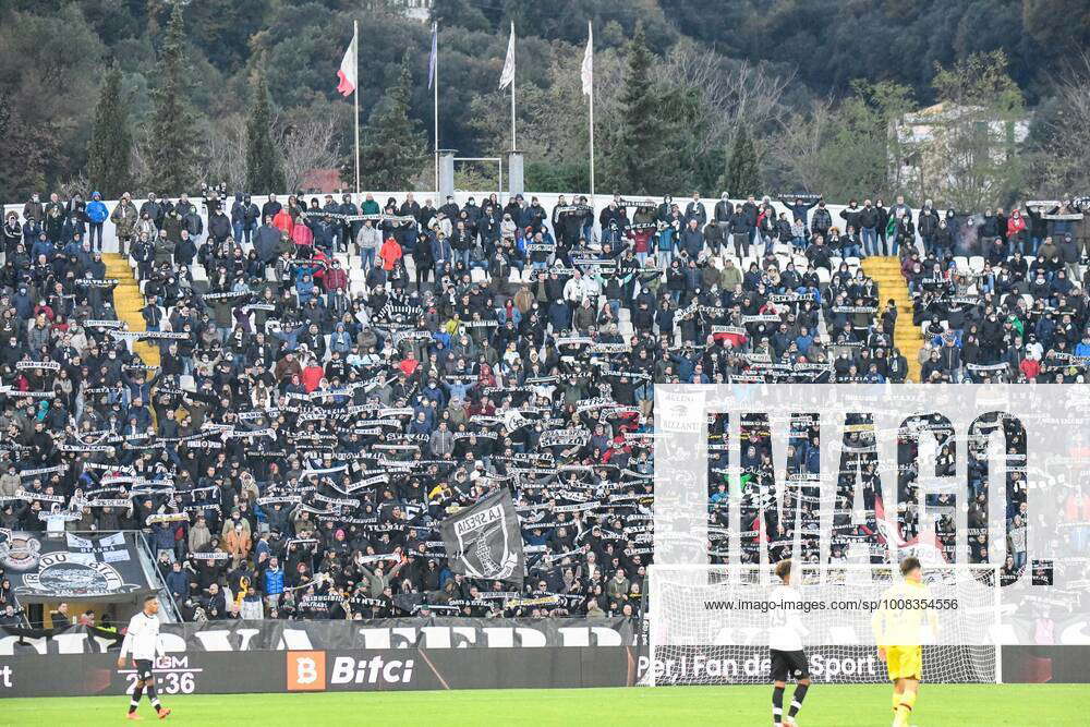 Fans of Bologna during the italian soccer Serie A match Bologna FC