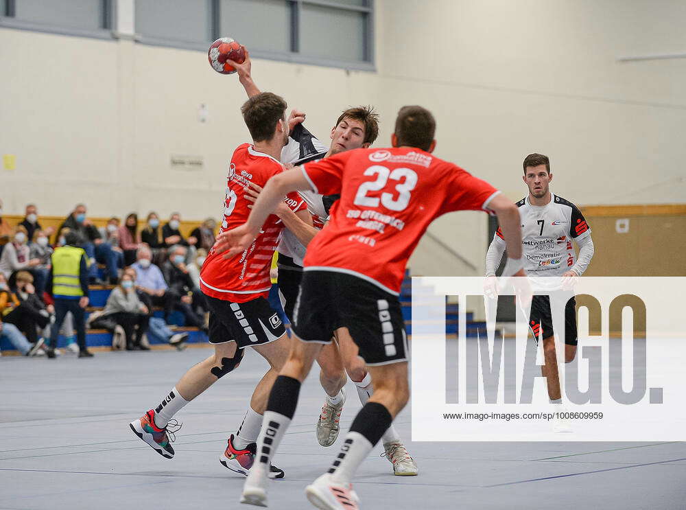 11 12 2021, xmgx, Handball Oberliga, HSG Hanau II TSG Offenbach Bürgel ...