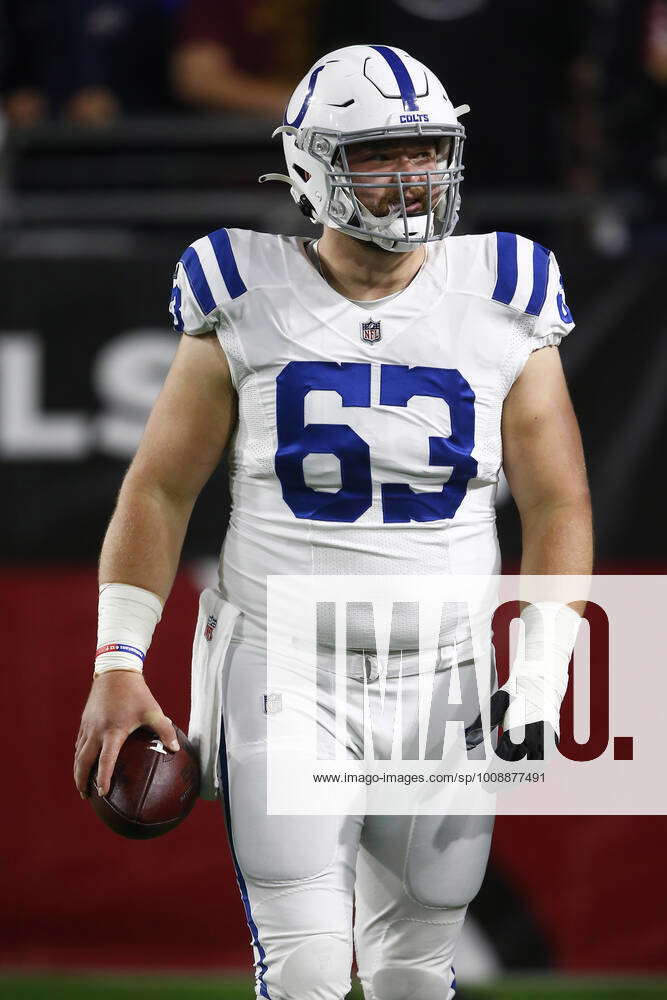 GLENDALE, AZ - DECEMBER 25: Indianapolis Colts Center Danny Pinter (63)  during an NFL, American Foot