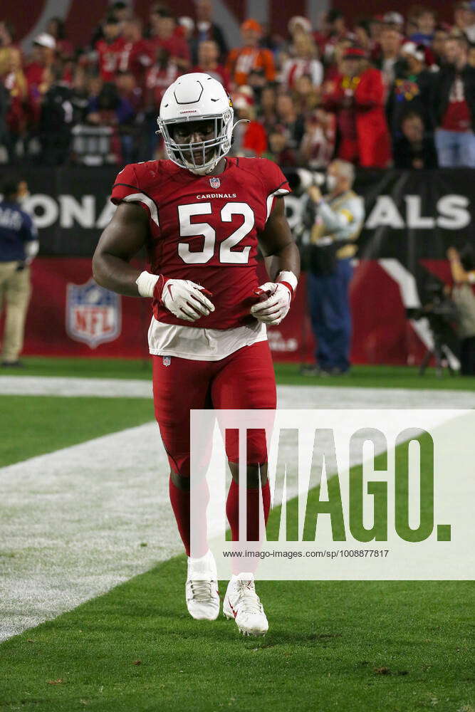 GLENDALE, AZ - DECEMBER 25: Arizona Cardinals Linebacker Victor