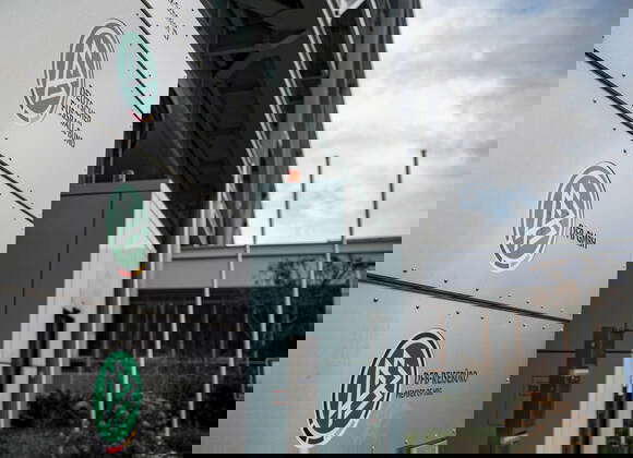 DFB headquarters in Otto Fleck Schneise in Frankfurt on