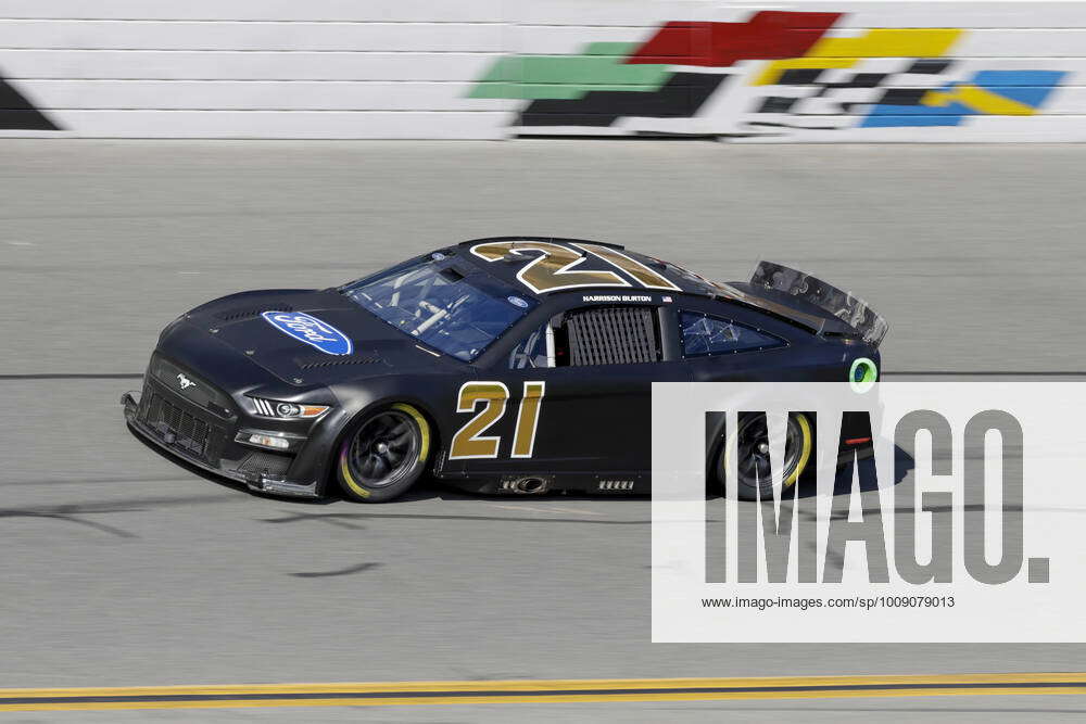 Daytona, Fl - January 11: Harrison Burton, Driver Of The 21 Wood Bros 