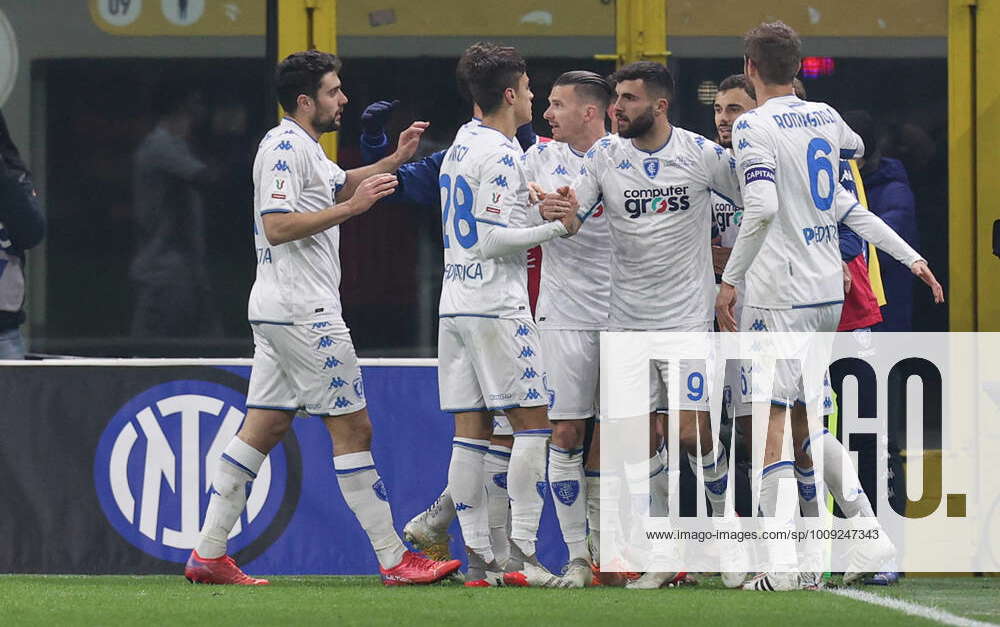 Nedim Bajrami (Empoli FC) celebrates after scoring his side s first ...