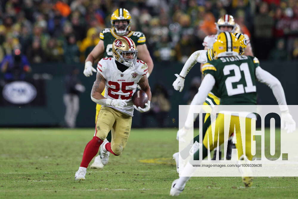 Green Bay, Wisconsin, USA. 22nd Jan, 2022. San Francisco 49ers