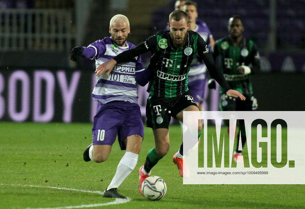 30.01.2022 Budapest(Hungary) FC Ujpest-FTC Ferencvarosi TC NB I league men  s football Yohan