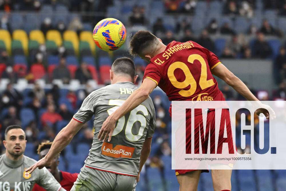 AS Roma v Genoa CFC - Serie A Silvan Hefti of Genoa CFC during the Serie A