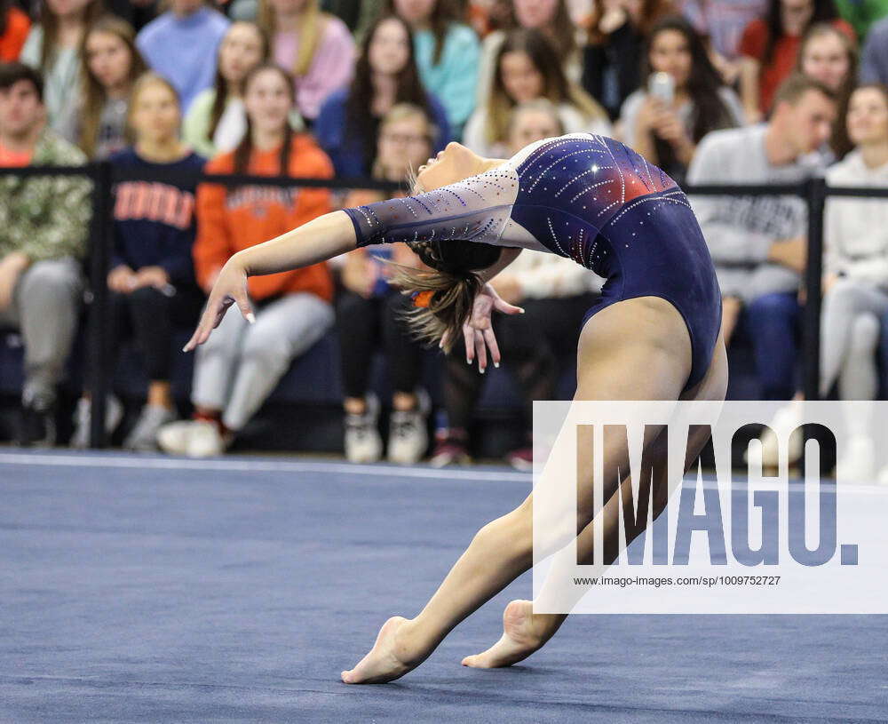 February 11, 2022: Auburn s Sunisa Lee performs her floor routine ...