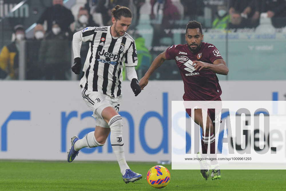Turin, Italy: Adrien Rabiot of Juventus FC in action during the Serie A ...