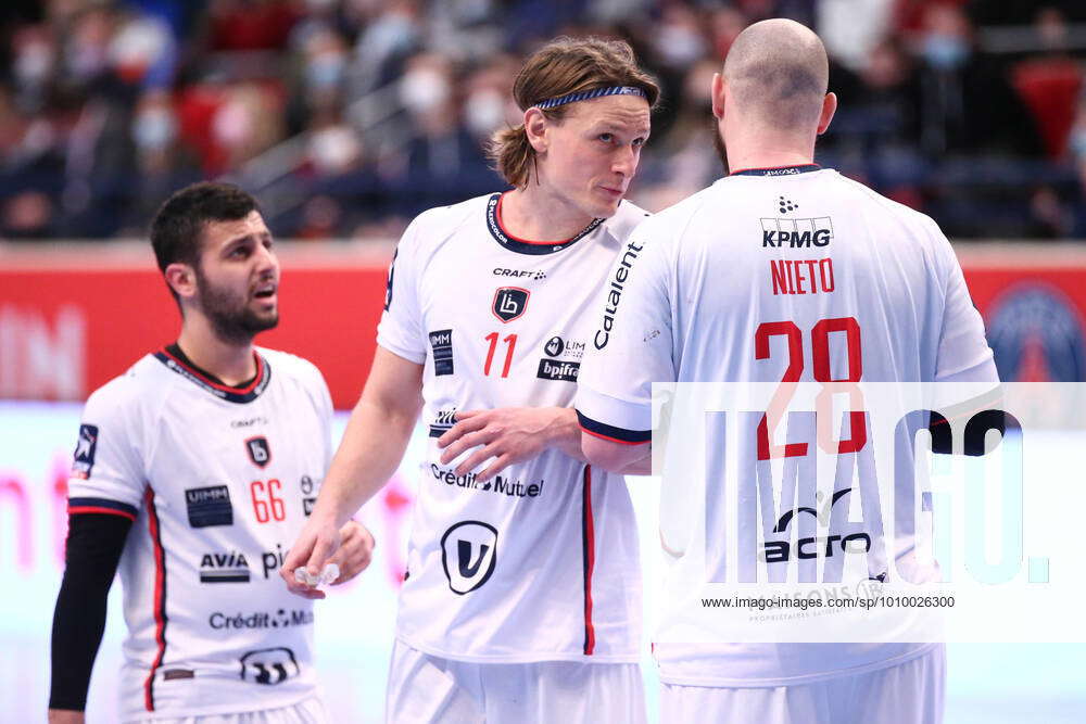 Jure Dolenec (Limoges Hand 87) HANDBALL : Paris Saint-Germain HB vs ...