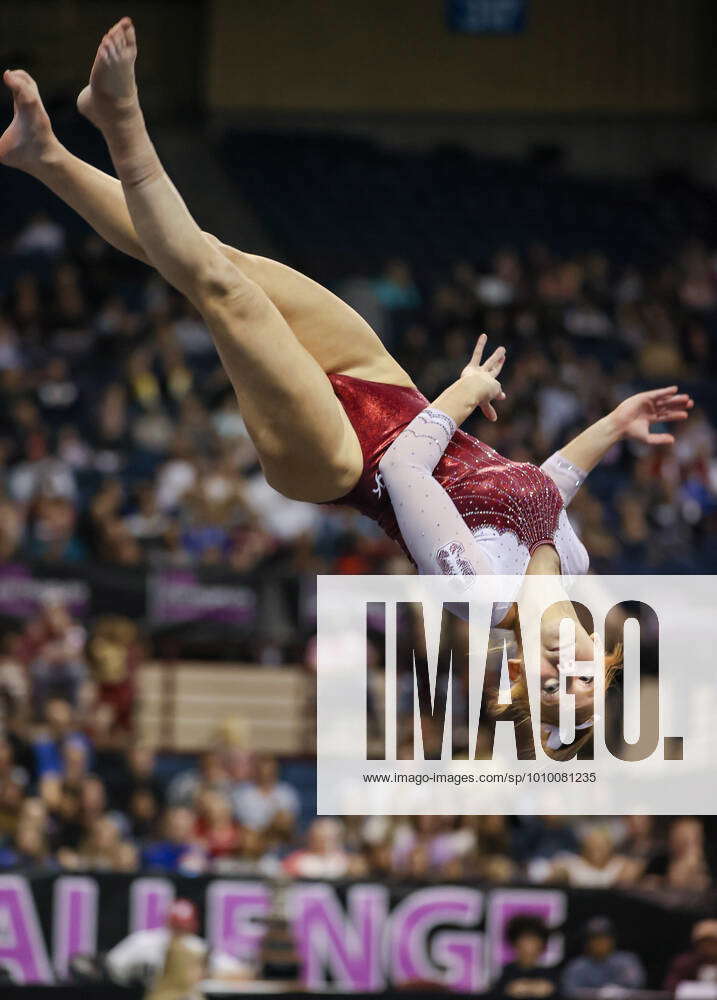 : Stanford s Addie Stonecipher twists in the air during her floor ...