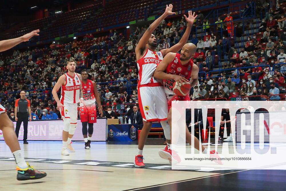 Shavon Shields AX Armani Exchange Olimpia Milano during A X