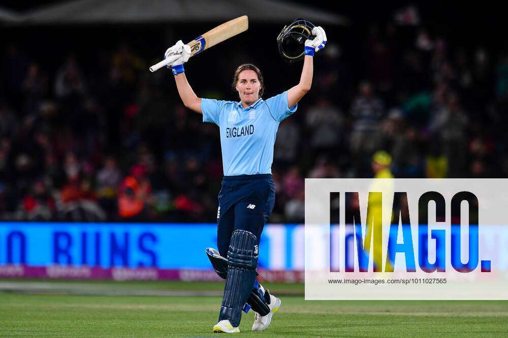 CRICKET WOMENS WORLD CUP FINAL, Natalie Sciver of England celebrates