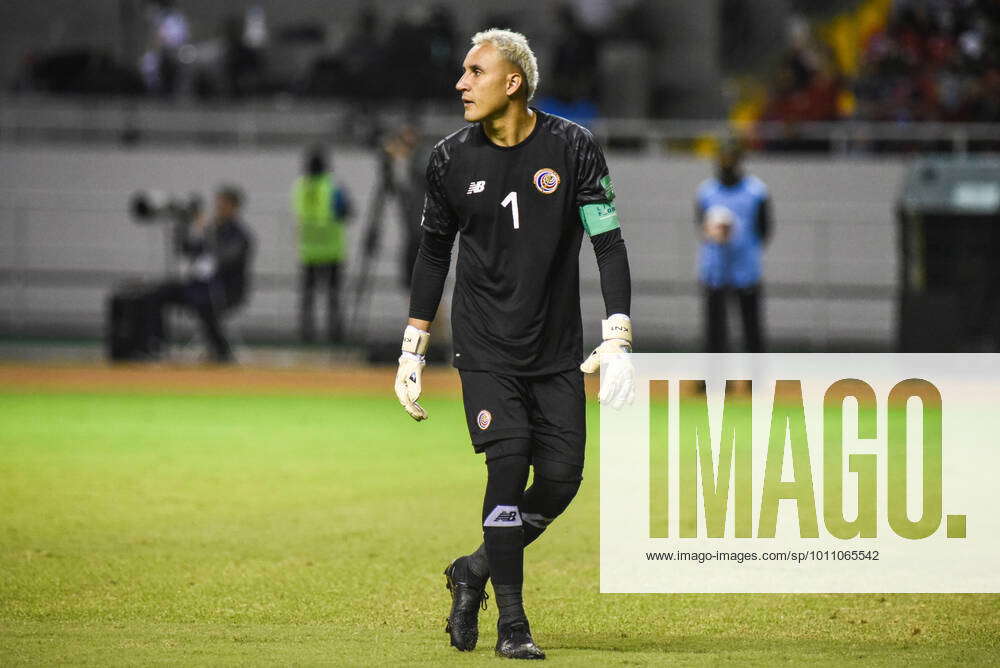 Costa Rica's goalkeeper Keylor Navas in action during the World