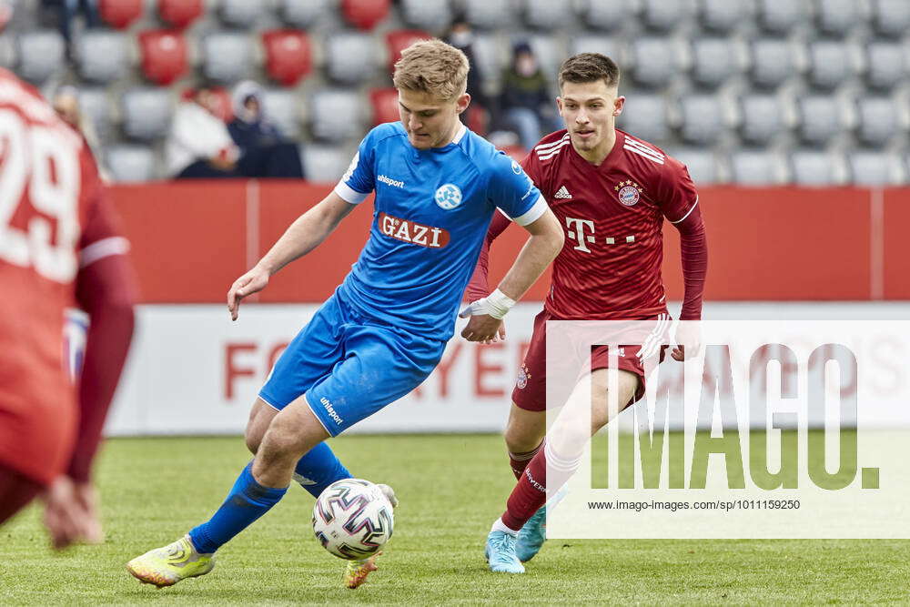 2021 22 DFB BL1 U19 FC Bayern München Vs Stuttgarter Kickers. SEEMANN ...