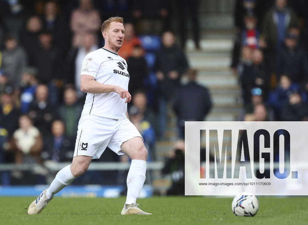 AFC Wimbledon V Milton Keynes Dons Sky Bet League 1 Dean Lewington Of ...